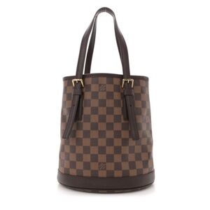 LV Checkered Brown Tote Bag